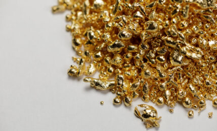 Gold granules