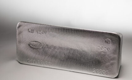 Silver ingots